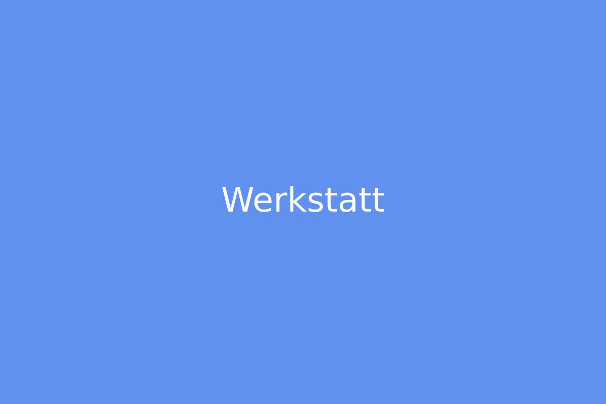 Werkstatt der Musterfirma AG